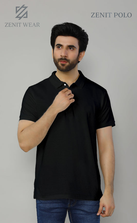 Men's Basic Polo Black